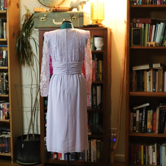 Vintage | purple lace dress - Picture 10 of 16